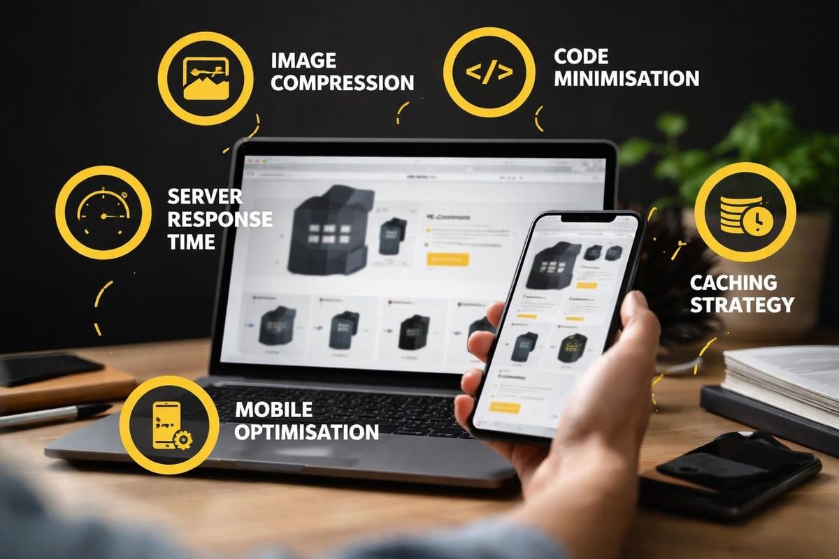 Website speed optimisation elements