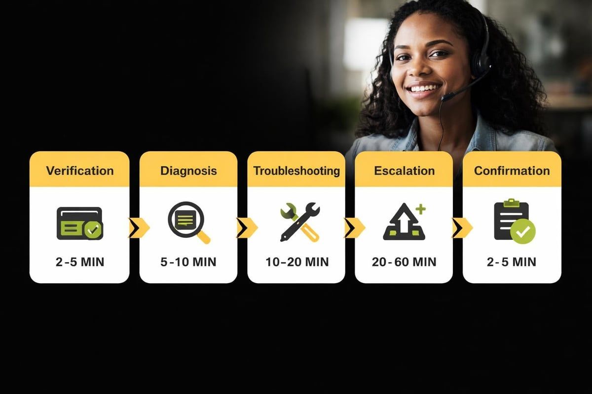Shopify support call process