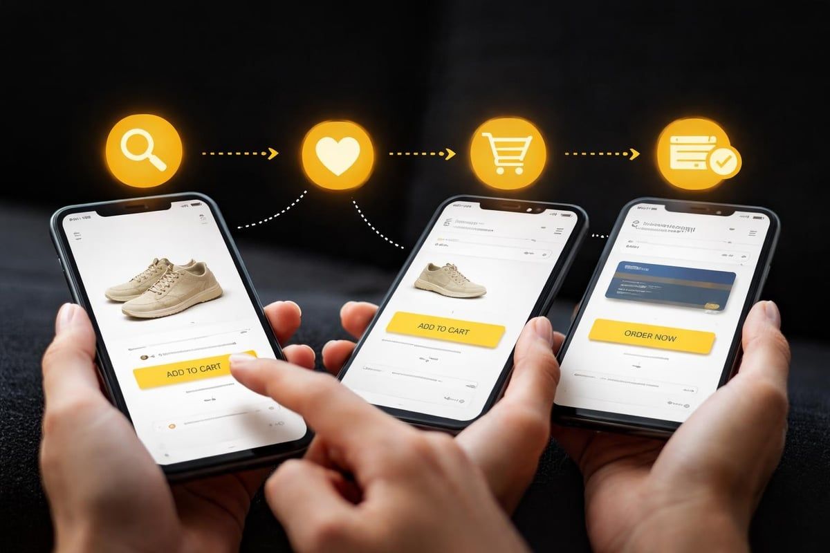 Mobile user journey