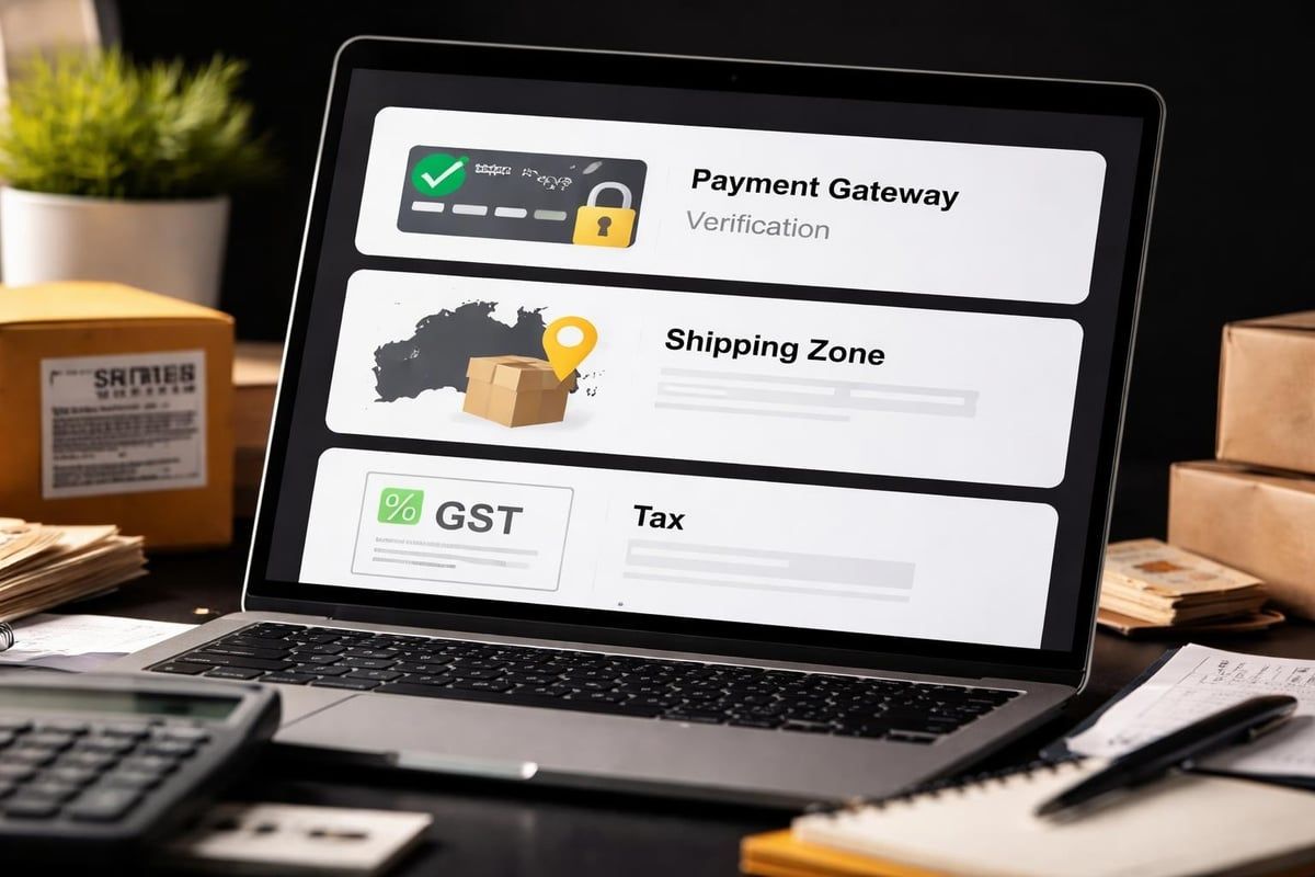 Shopify backend configuration