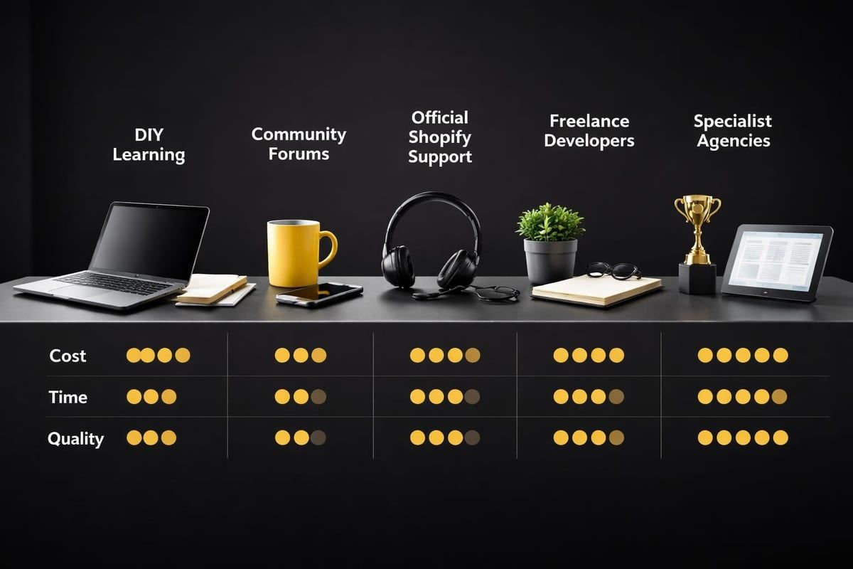 Support cost versus value