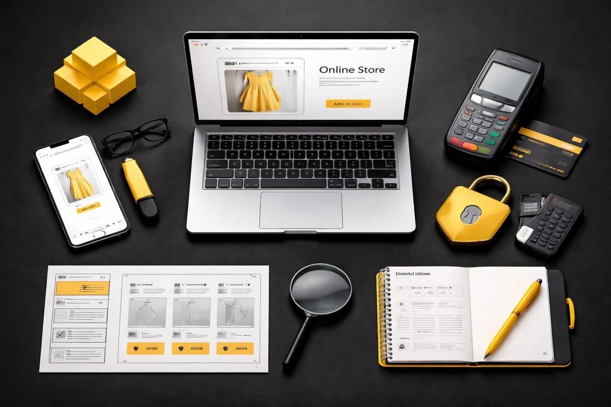 Ecommerce website core components