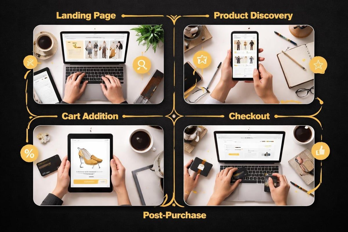 Ecommerce conversion funnel