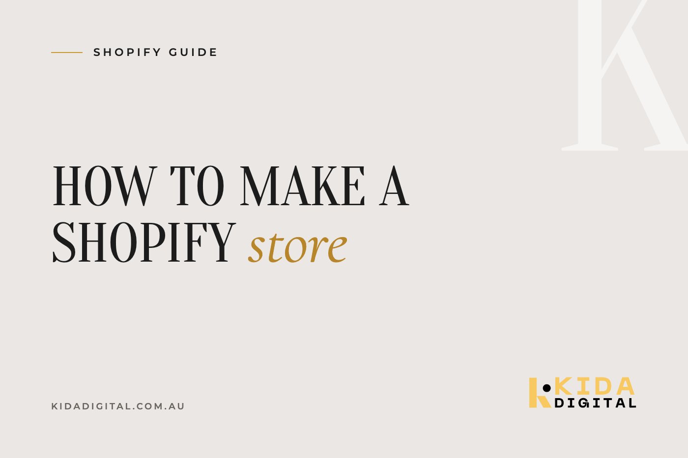 How to Make a Shopify Store in 2026: A Practical Guide