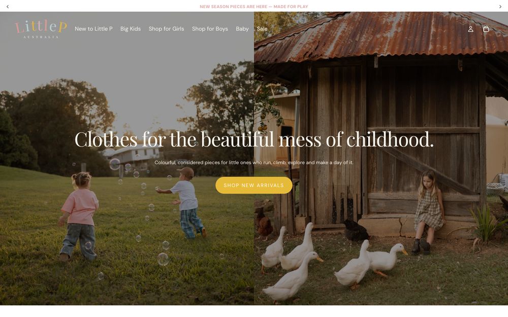 Little P homepage