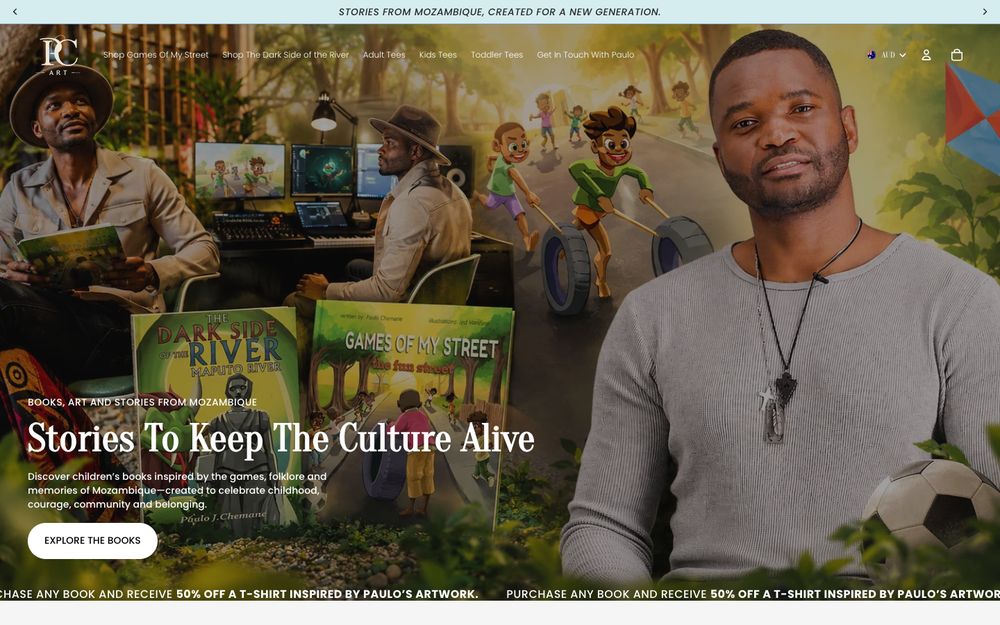 Paulo Chemane homepage