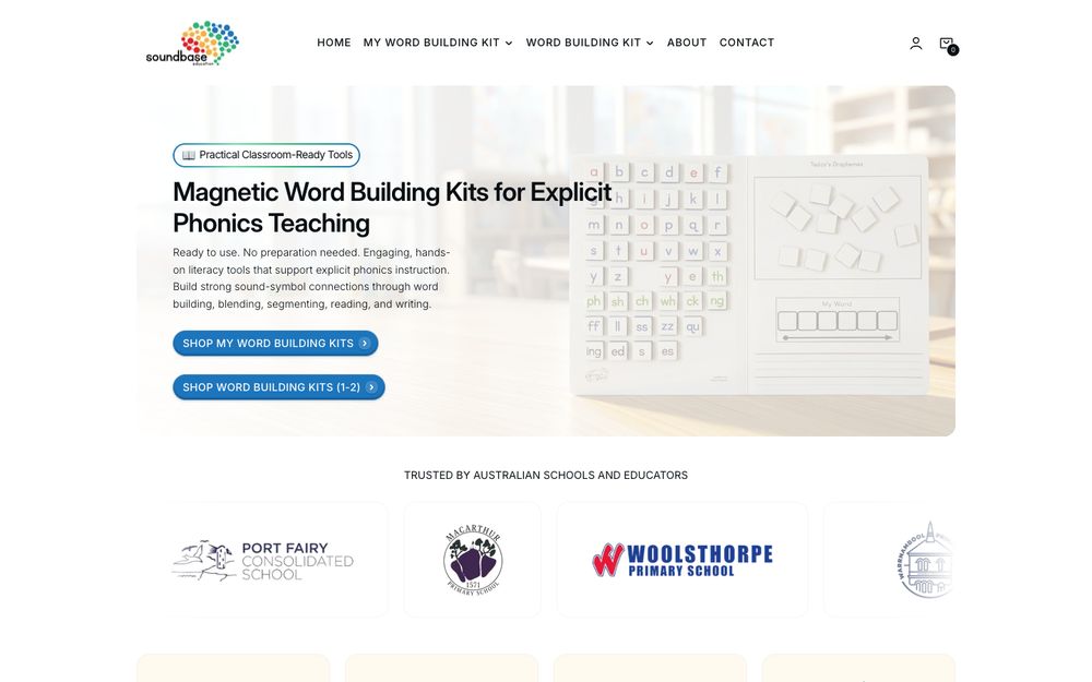 Sound Base Education homepage